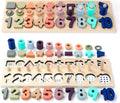 Toddler Montessori Toys Teaches Number, Counting, Math