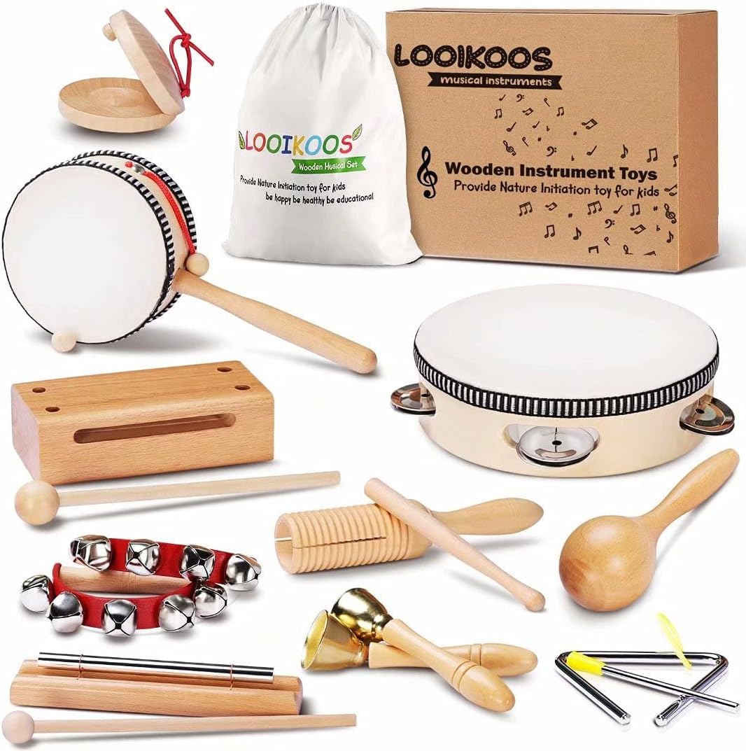 LOOIKOOS Toddler Musical Instruments