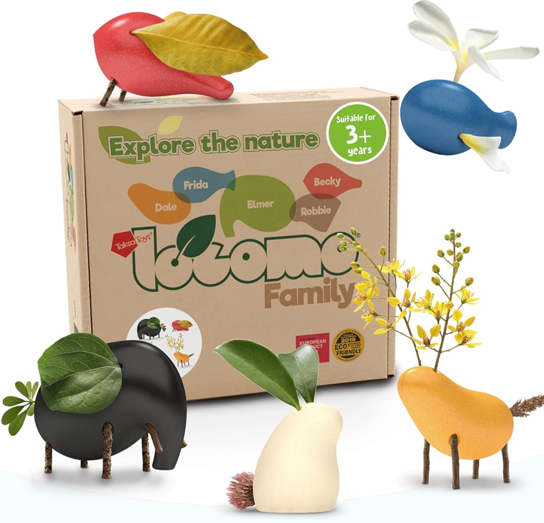 Taksa Toys Locomo Family 1 Open-Ended Waldorf Educational