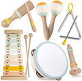 Baby Musical Instruments-Montessori Wooden Toys for Toddlers 1-3