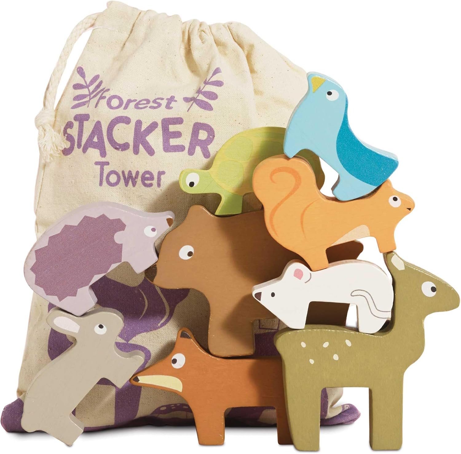 Le Toy Van, Wooden Petilou Forest Stacker Puzzle