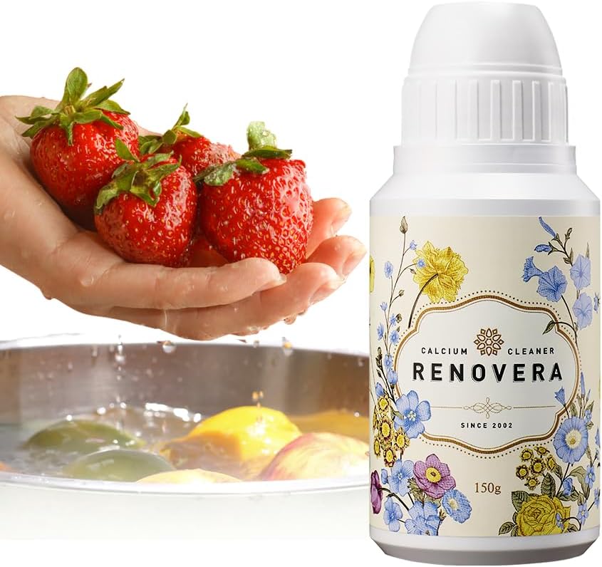 Fruit & Vegetable Wash, Gentle Enough for Baby Food, 1 Bottle Lasts 1 Year