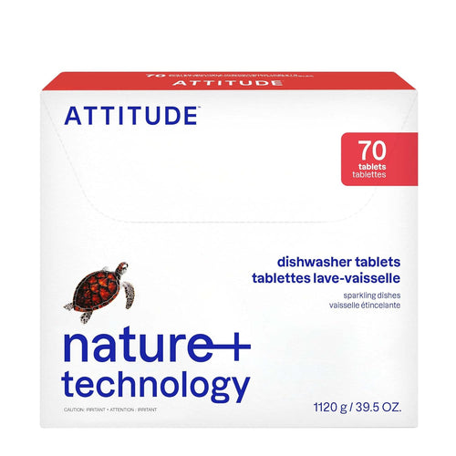 ATTITUDE Dishwasher Pods, 70 Count