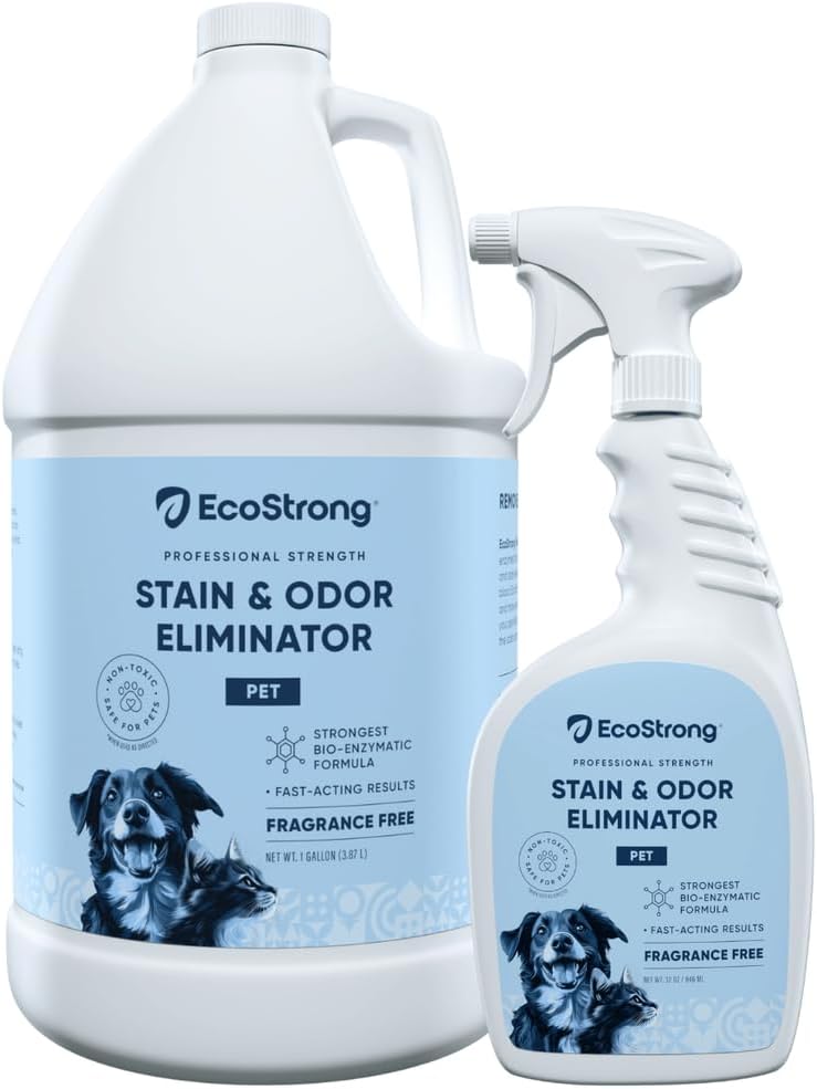 Eco Strong Pet Stain and Odor Remover - 160oz Bundle