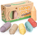 Honeysticks 100% Pure Beeswax Crayons (12 Pack) - Pastel Colored